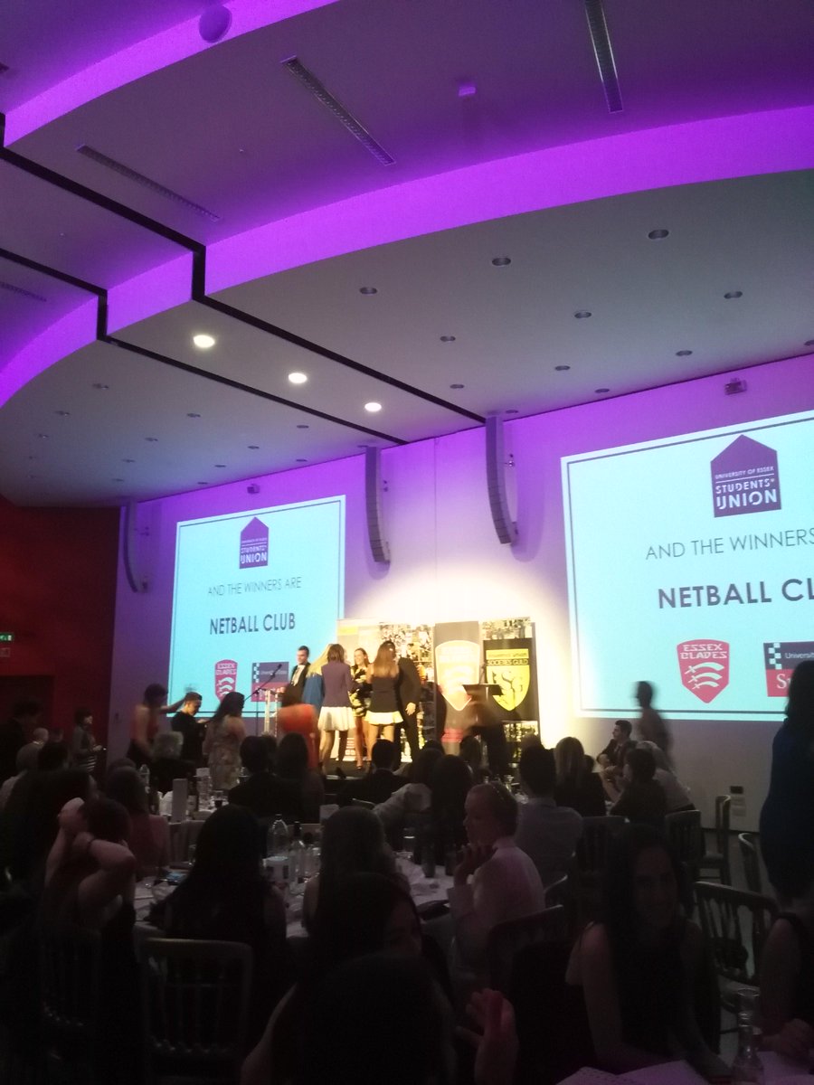 Last but not least, Netball are our 'Club of the Year'! #TheAwards2015