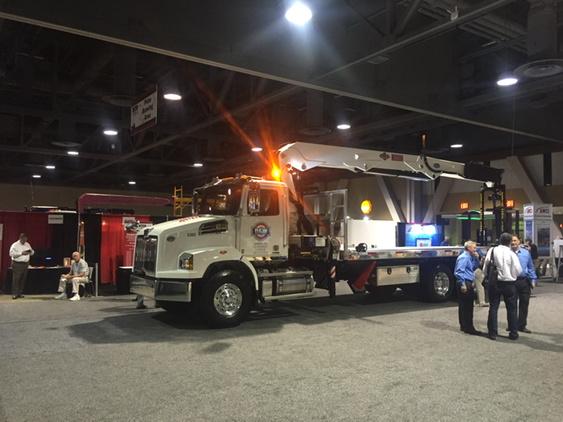 ScottRobinson83's tweet photo. The big trucks come out for #intex15. Bet they won't let me drive it. http://t.co/JoZiR72V3L