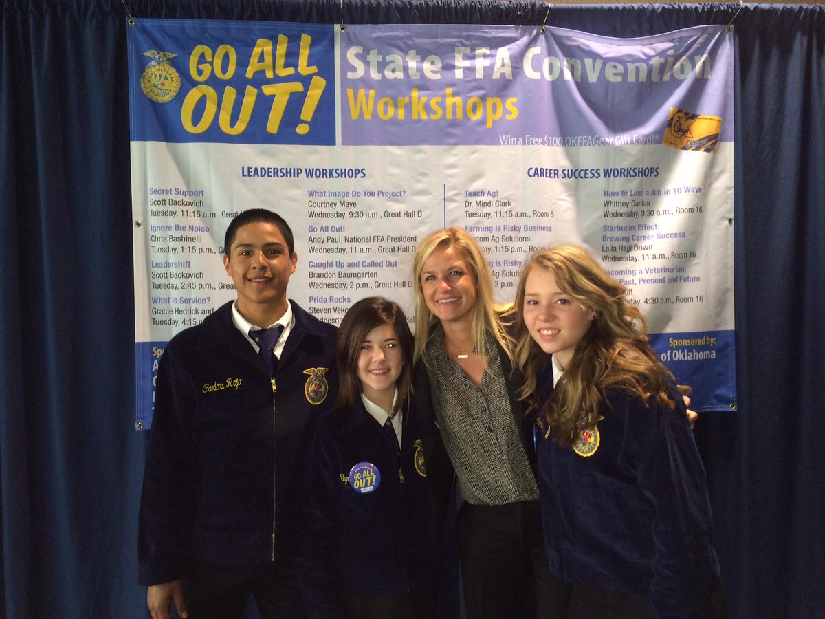 Bambi Sidwell On Twitter Oklahoma Ffa Convention Go All Out