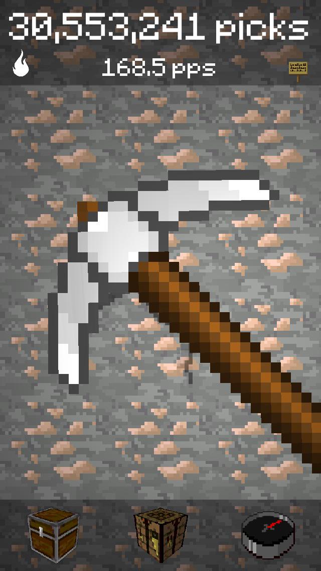 CameronFain's tweet photo. I have mined over 40.3 Mil picks, equipped with the Iron pickaxe! #PickCrafter http://t.co/ZFJV3YualS http://t.co/BNGB6yGQel