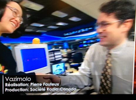 swabtheworldnow's tweet photo. Jeune, Mai a fait un "stage" en journalisme avec @BDrainvillePQ à #vazimolo. Merci @ICIentree pour la trouvaille! http://t.co/Vrwi9lm3xp