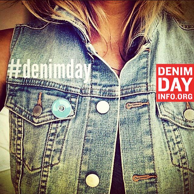 We're wearing denim, are you?#gearup4denimday to say #NOMOREexcuses for sexual assault. #DenimDay #SAAM