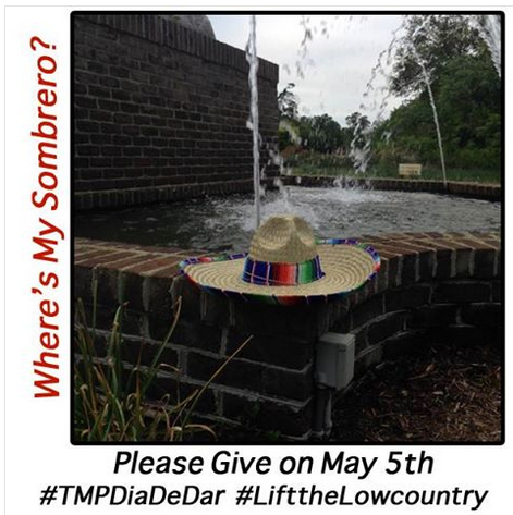 TeachMyPeoplePI's tweet photo. Congrats Annette Wright 4 identifying the @brookgreensc Sombrero! You win a free tub of @palmettocheese! http://t.co/EDXG1kPpTW