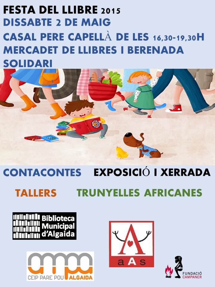 fundcampaner's tweet photo. Dissabte farem una xerrada a càrrec de Xisca Figuerola dins de la Festa del llibre 2015. Us hi esperem! :) http://t.co/EweB9DcZqJ
