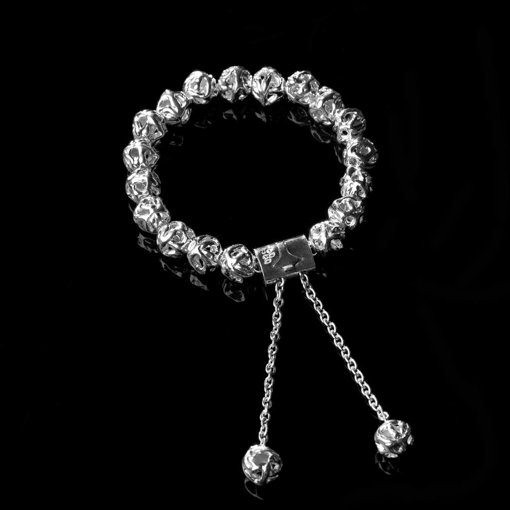 richards_barry's tweet photo. Sterling silver mala bracelet #jewelry #gifts #silver #montreal #luxury #joaillere #bijoux #GrisGrisFactory http://t.co/hEcy8X3TyF