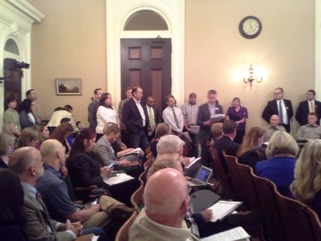 CSDAdistricts's tweet image. Standing room only Special Policy Summit on impact to enviro &amp;amp; public safety from illegal marijuana growers