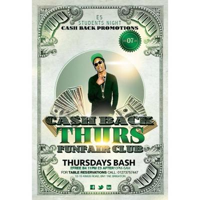 cashbackthurs's tweet photo. @JymalMorgan the 7th of May Afrobeats, Bashment, Hiphop and R&amp;B. be there you dont want to be told.Funfair club btn http://t.co/TxqDey5Bj4