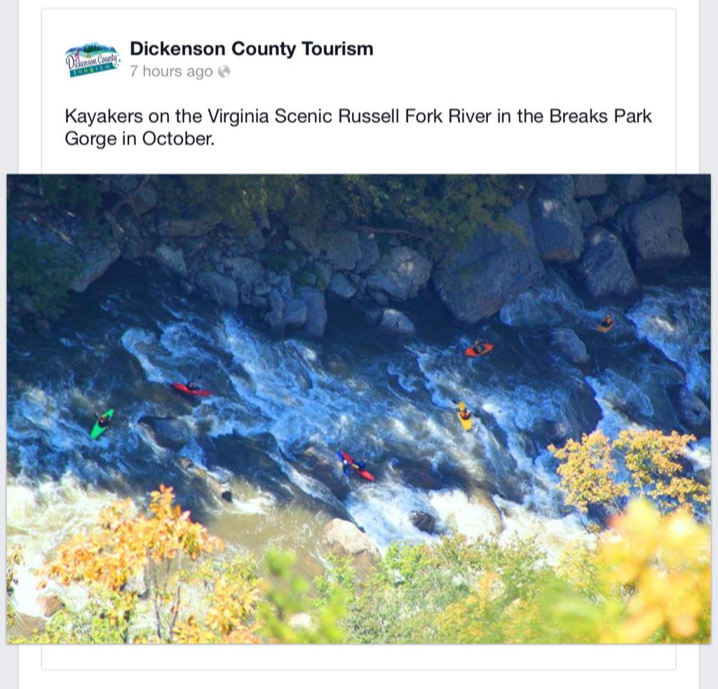 SWVA_coalfields's tweet photo. #russellfork #river #kayaking #dickensoncountyva #adventure http://t.co/ohuMge4Vx5