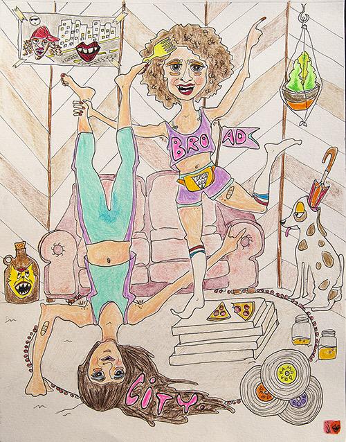 BRINKmag's tweet photo. WHY @BROADCITY IS IMPORTANT. Illustration by Jody Jessop / Words by @latetedelegs. http://t.co/D2kv3acUCG #broadcity http://t.co/4qgqNJsFRO