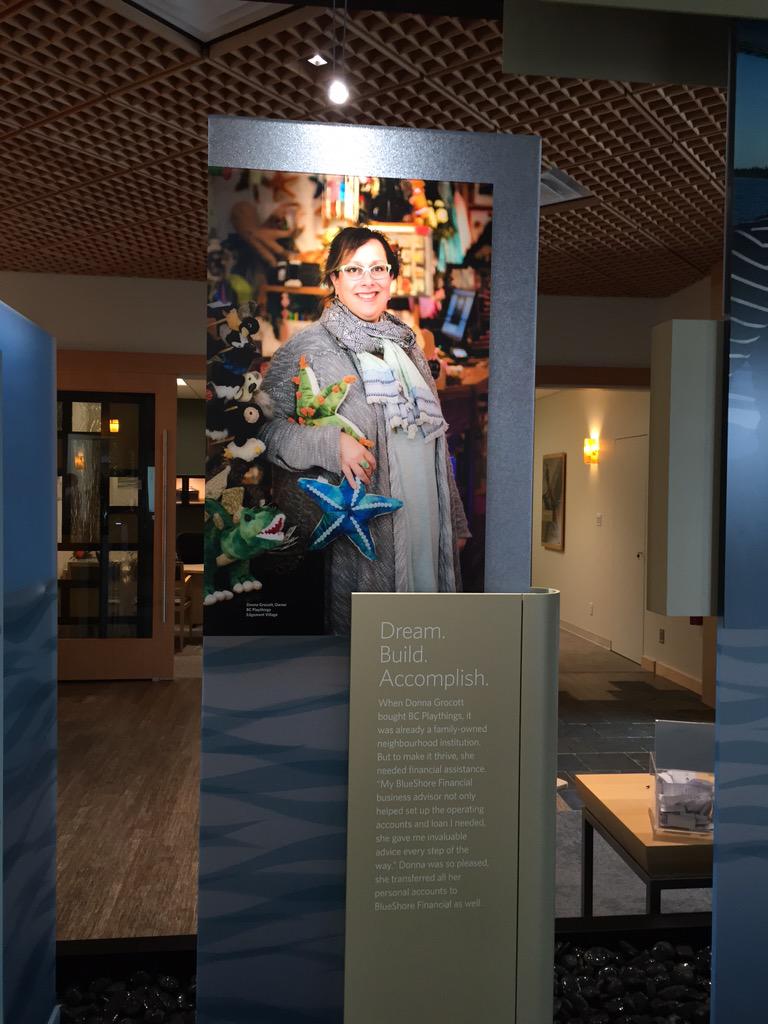 BCPlaythings's tweet image. Our fearless leader, Donna has been chosen as the featured client profiled @BlueShoreNews 's new #edgemont location!