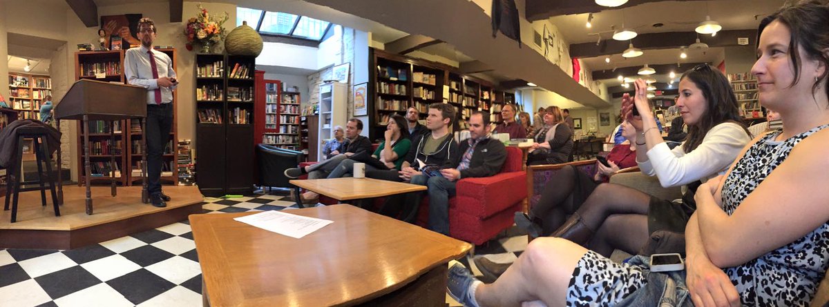 100thingsTC's tweet image. Great 1st event last night at @SubtextBooks. Book also for sale here: squareup.com/market/100thin…