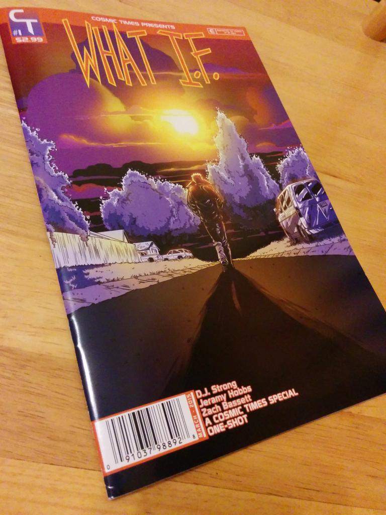 GaryOwenPorter's tweet photo. Ended Day 4 of #100comics with #WhatIFComic, the story of @JaxonLeviathan, from @CosmicTimes - 36 down, 64 to go! http://t.co/UbEsKsxM63