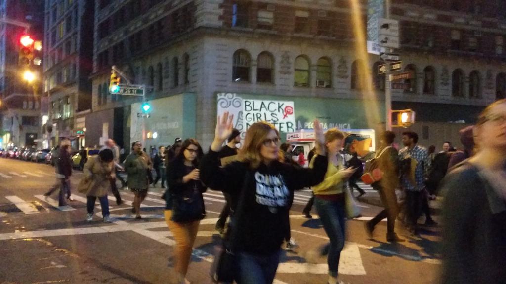 rixdotmov's tweet photo. Black Girls Matter @MillionsMarch #BlackLivesMatter #NYC #Baltimore http://t.co/UDhA4op3jL