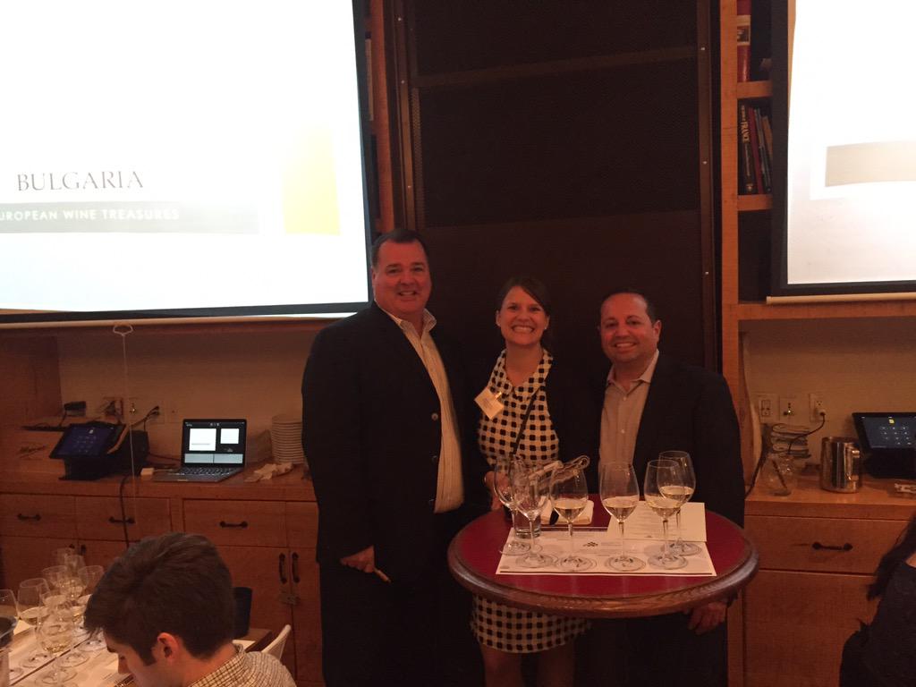 Burgozone's tweet photo. Wonderful lunch paired with our Bulgarian wines @Burgozone organized by @worldwineguys from @WineEnthusiast! http://t.co/JCrOCM5tmz