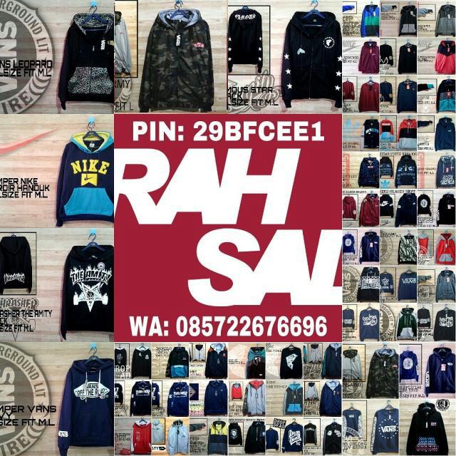 Supplier Bandung jaket &amp; sweater murah. BBM: 29BFCEE1 | BBM: 74BE07CF | WA: 085722676696 | Cek IG: @rahsalshop