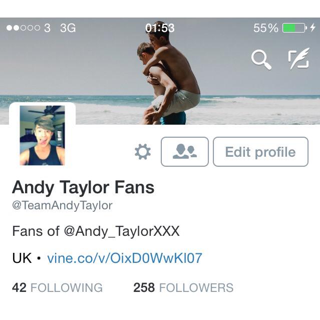 TeamAndyTaylor's tweet photo. I really can't decide what header to have so I think I'll let my followers decide 😂 http://t.co/d4DWrOm3t1