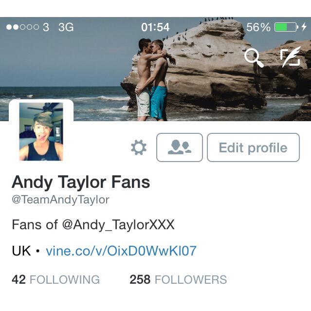 TeamAndyTaylor's tweet photo. I really can't decide what header to have so I think I'll let my followers decide 😂 http://t.co/d4DWrOm3t1