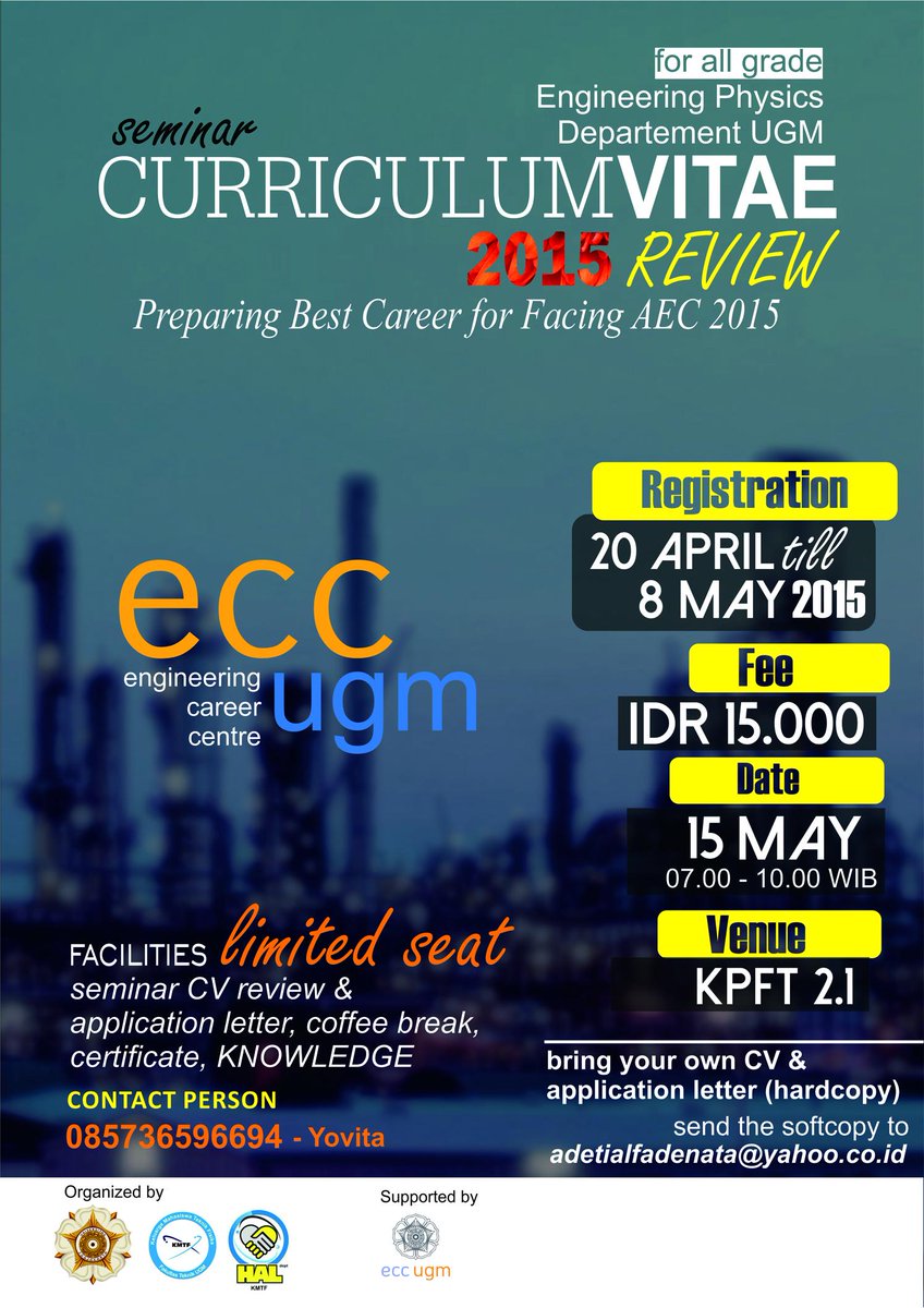 HAL_KMTF's tweet photo. [Registration day is EXTENDED until 8 May 2015!!!]
Come on! 
Register yourself at 1st floor lobby JTF :D Limited seat http://t.co/kwLhuYxky5