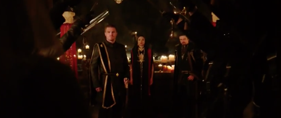 OPPlotline's tweet photo. All of the progress the #Olicity fans made was instantly crushed by #RasAlGhul. Long live #Olyssa!!! #Arrow #DemBows http://t.co/W6ZT9QVoes