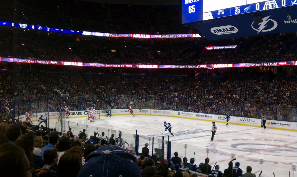 ChrisTsambis's tweet photo. At that exact moment when you drop #sandstorm right on their fucking heads #3period #bethethunder #TampaBayLightning http://t.co/PhrwHGhVZ6