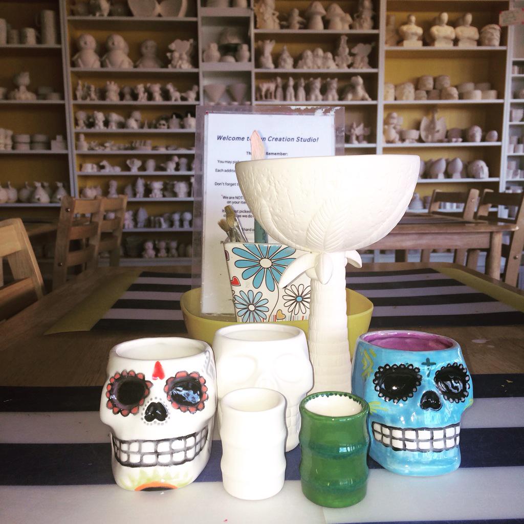 FunCreationst's tweet image. Create your own shot glass or cocktail glass for Cinco de Mayo! Don't miss out on all the fun- This Friday !