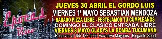 CronicaTropical's tweet photo. #ProgramaTuFinDe @EpocasDisco @DarioEpocas Jue30 #GordoLuis V1° @sebamendozaok #SabFestejoCumple #DomEntradaGratis http://t.co/mr0mLcHtvK