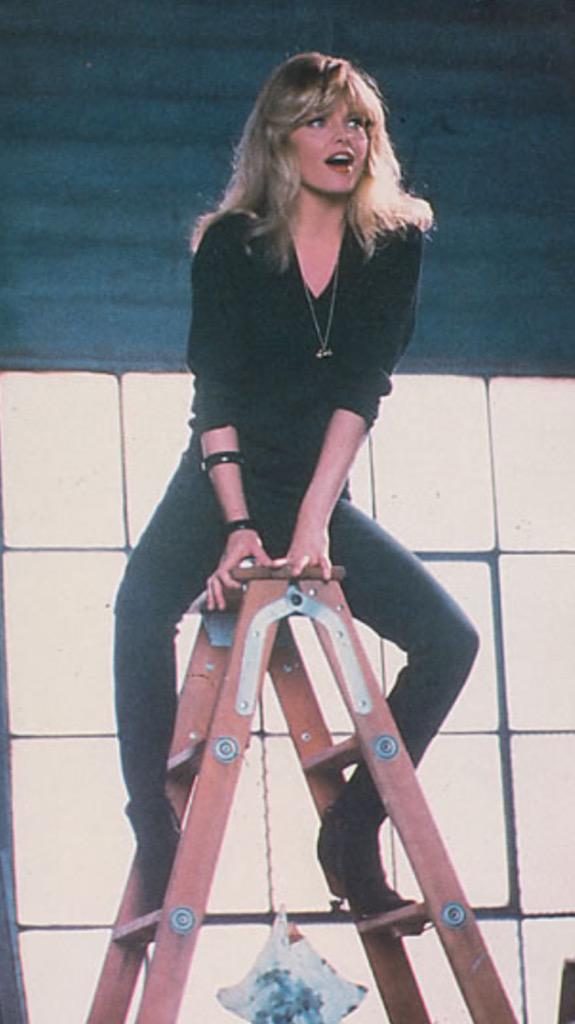 Happy Birthday, Michelle Pfeiffer! 
Your Grease 2 outfits continue to inspire  
