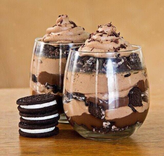 Oreo Mousse Cups ^