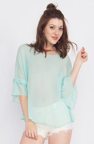 shopbellaeva's tweet photo. @peachyqueens_ #PeachyQueen NEW Sprung On You Top #mint #minttop #sheer http://t.co/7hvusDyQcw http://t.co/05fWJZQbCy
