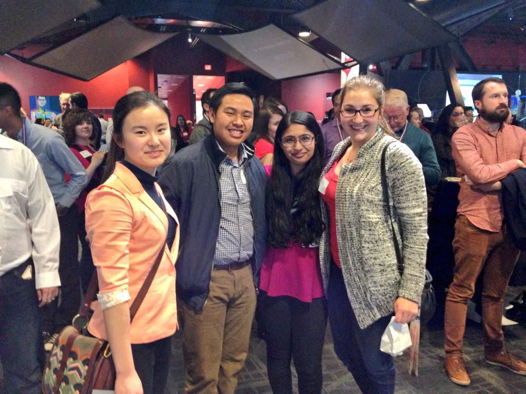DConCampus's tweet photo. Our exec at the #DCCChampions event! http://t.co/wOFEiO94Js