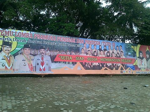 selamat datang para peserta Temu Lomba Pramuka Penegak &amp; Pandega (TLTD) III 2015 #TLTDIIIJbi2015