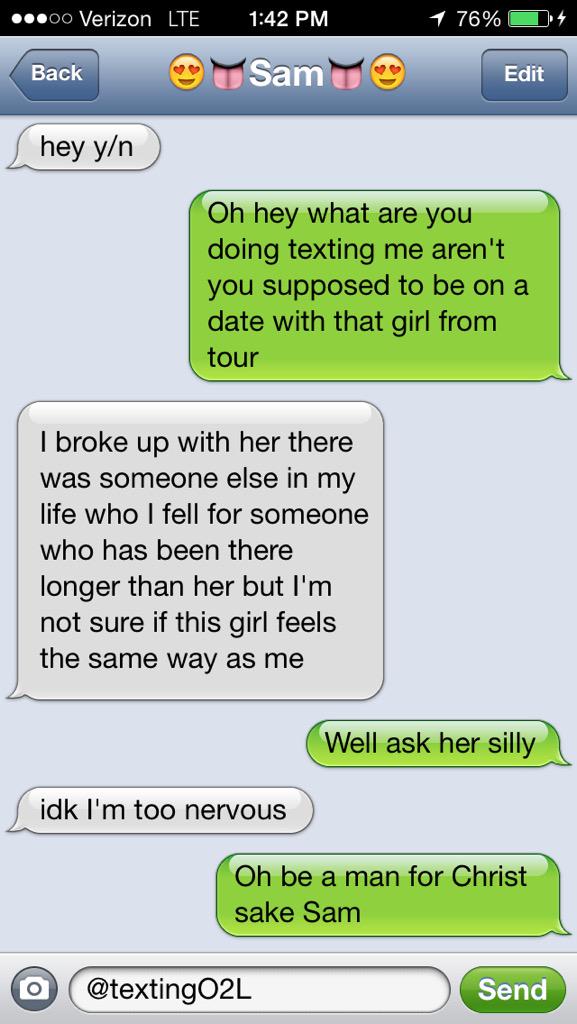 TextingO2L_ tweet picture
