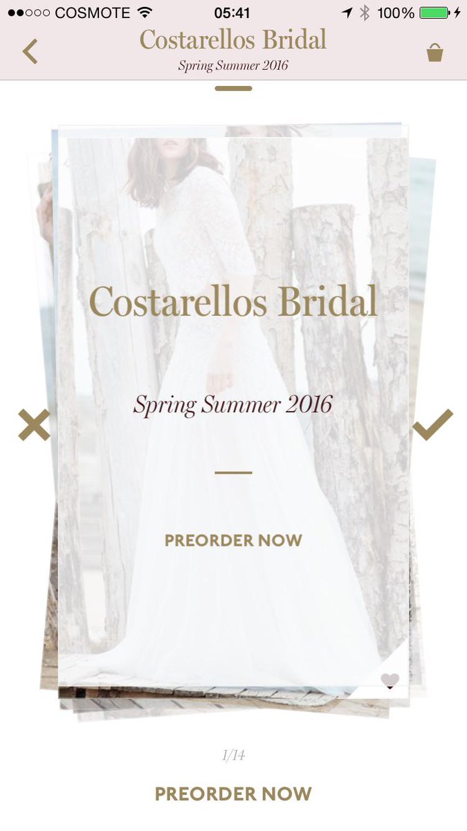 The brand new #MOMatriMOny bridal trunk show by @modaoperandi is up & runnin! #costarellosbride #madeingreece #nybfw