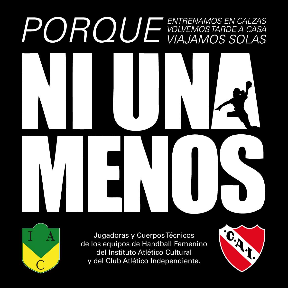 Invitamos al handball Argentino a sumarse! #NiUnaMenos <a href="/GO7ok/">GO7</a> <a href="/PegaGrip/">PegaGrip</a> <a href="/edugallazzi/">Edu</a> <a href="/7versus7/">7versus7</a> @SportMedik <a href="/hblibre/">Handball Libre</a>