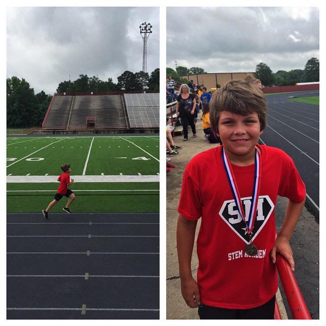 chrispaddie's tweet image. Congrats to my son, Noah.  Won 1st place in 800-meter run today!  #hefast #runNoahrun