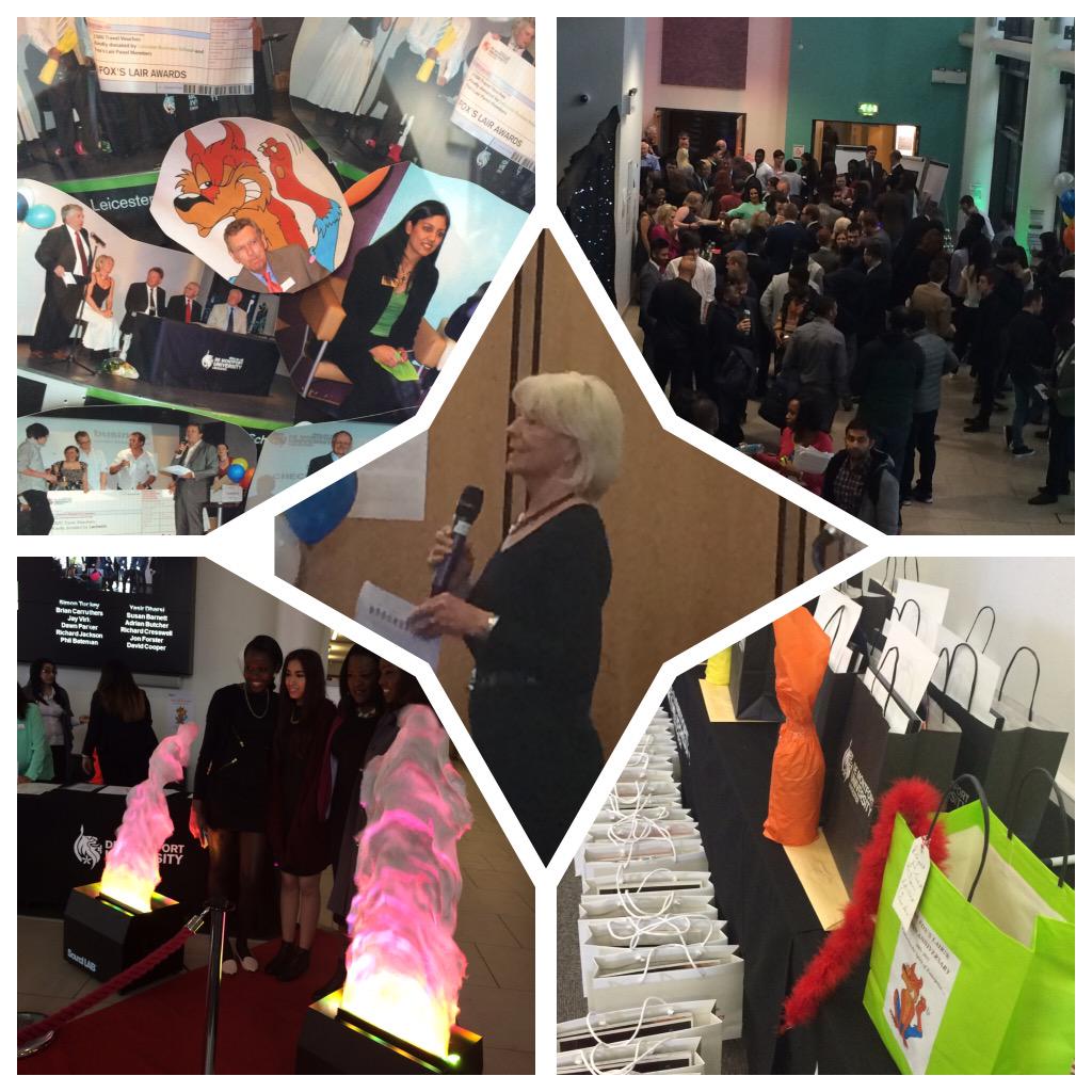 dmuleicester's tweet photo. #FoxsLair #FL2015 awards set to begin shortly! @DMUBAL http://t.co/HWPmJu4NHu