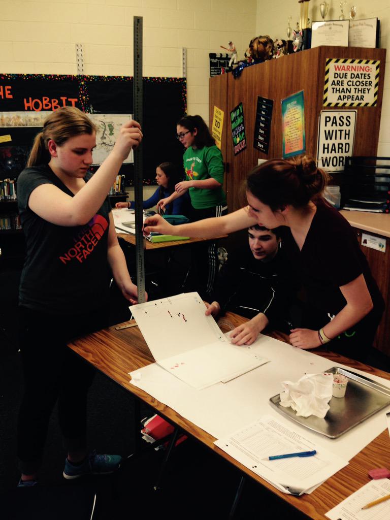 GiftedisGreat's tweet photo. 6th period GATE8 learns about the angles of blood spatter too!
#GATErocks #bloodFUN
@TimberstoneJHS
@BradRieger http://t.co/oe7dhRMIWS