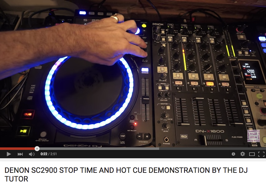 denon_dj's tweet photo. DJ Tutor @ellaskins video tutorial- Stop Time & Hot Cue w/ @denon_dj #SC2900 & DN-X1600 mixer https://t.co/5FtImr91Ek http://t.co/ID7JbiFWNq
