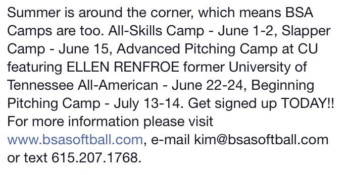 BSA Summer Camps!!! Don't miss out...Get signed up TODAY!!