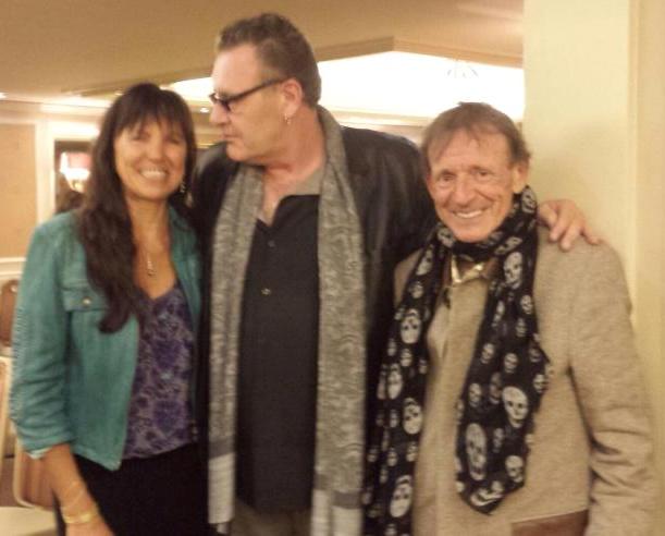 Happy Birthday To Jack Bruce, Gone But Never Forgotten. Jack\s Wife & Mgr. Margrit Seyffer, Joey Kelly & Jack In NYC! 