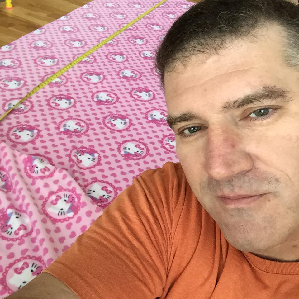 McLucky34's tweet photo. So proud &amp; happy to work for a company that encourages community service @Voya #NDoS #OperationLinus #makingblankets http://t.co/e34UFW9aZH