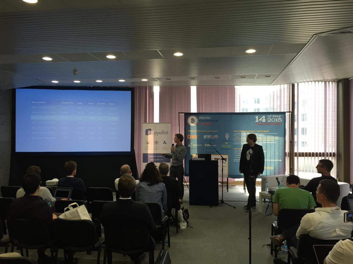Loyalbit's tweet photo. @Bitnik_eu presenting their Reload #bitcoin project at #BitcoinconEU. Great job guys! #bitcoinconference http://t.co/0N5CjFuGfy