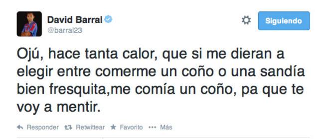 Hoy con este calor hace falta recordar al poeta <a href="/barral23/">David Barral Torres</a>