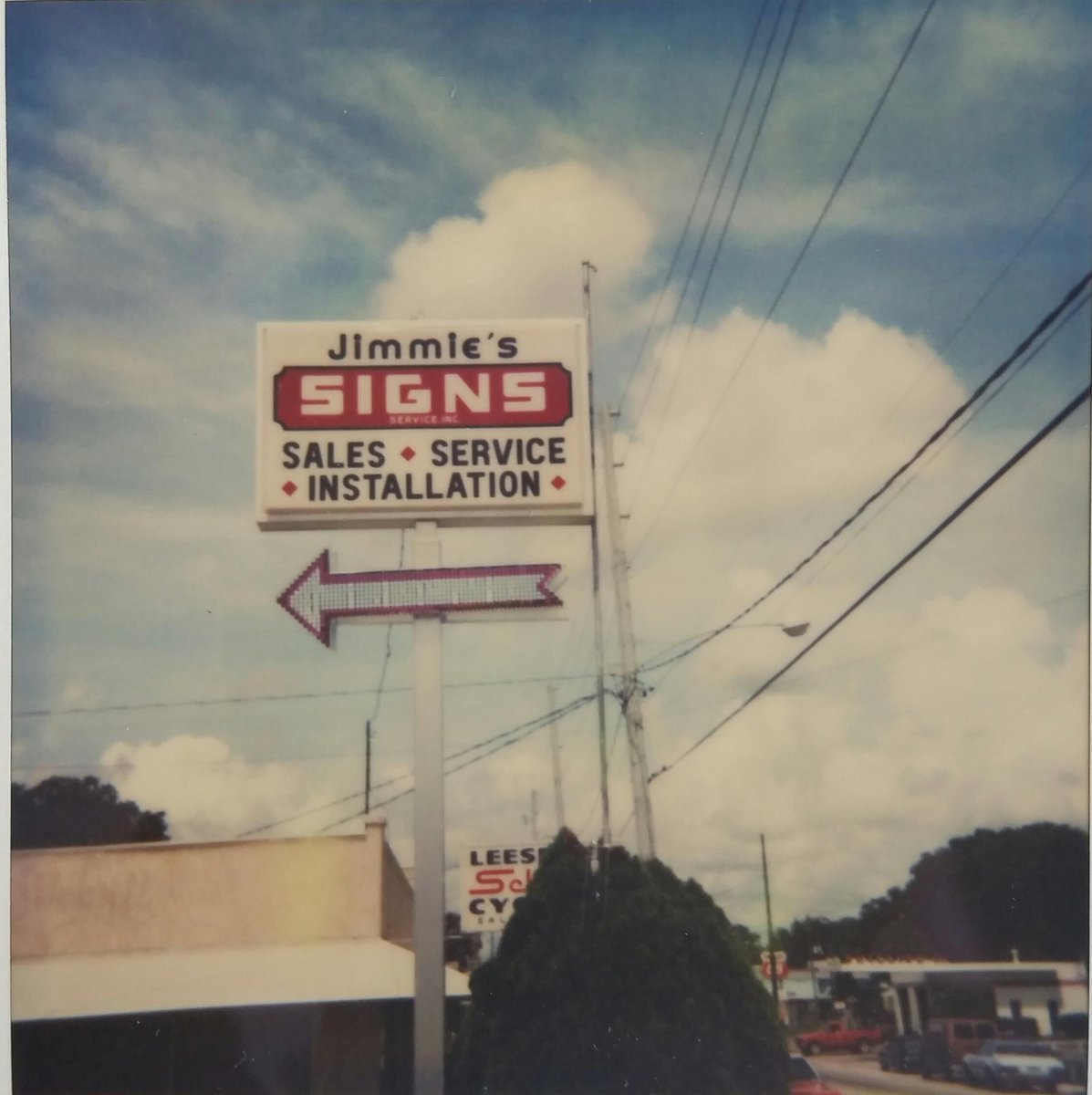 Our pre-1984 incarnation at a previous location -- the arrow also since gone. #tbt