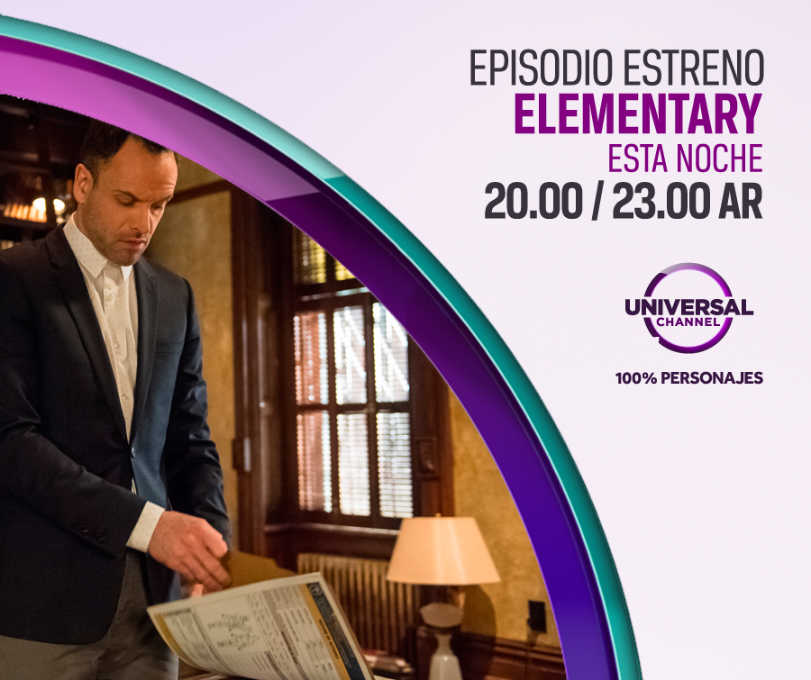 UniversalTVLA's tweet photo. #ElementaryLA #EpisodioEstreno Hoy, 20.00 / 23.00 AR: Holmes y Watson investigan un oscuro caso. http://t.co/GsiC6AQJJF