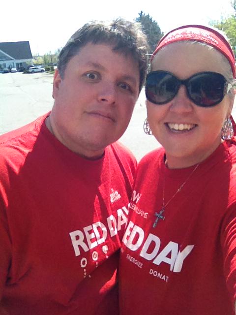 CMParkes's tweet image. Give where you live!!! #redday #kwrealestate