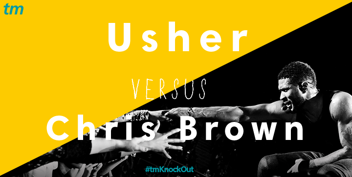 Ticketmaster_NL's tweet photo. #tmKnockOut tijd!
De R&B battle gaat los!
RT voor Usher π€π
Fav voor Chris Brown ππ§ http://t.co/jVZgerwCBy