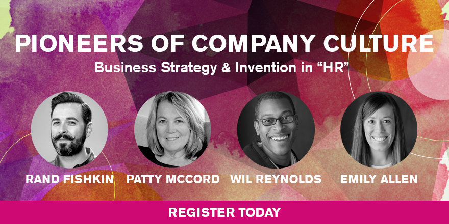 Today's the big day for Pioneers of Co Culture. Need a ticket? a few just became available - seer.is/1E7evlV