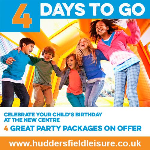 huddersfieldlc's tweet photo. 4 days until your #NewHLC opens! Find out more about our children's parties at the website - http://t.co/04FGlAwguf http://t.co/yHMqvPbK1D