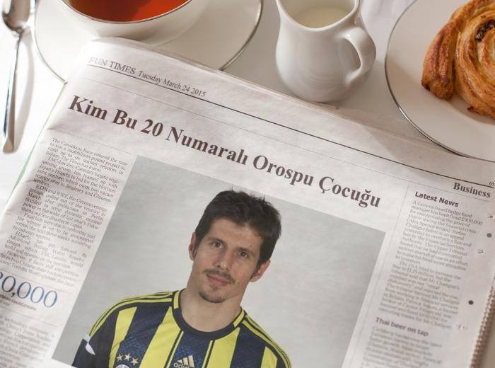 abasaran34's tweet photo. Emre Belözoğlu'na yapılan saldırıyı #MilletçeAlkışlıyoruz !

#20Numara http://t.co/lbjkCkXnm3
